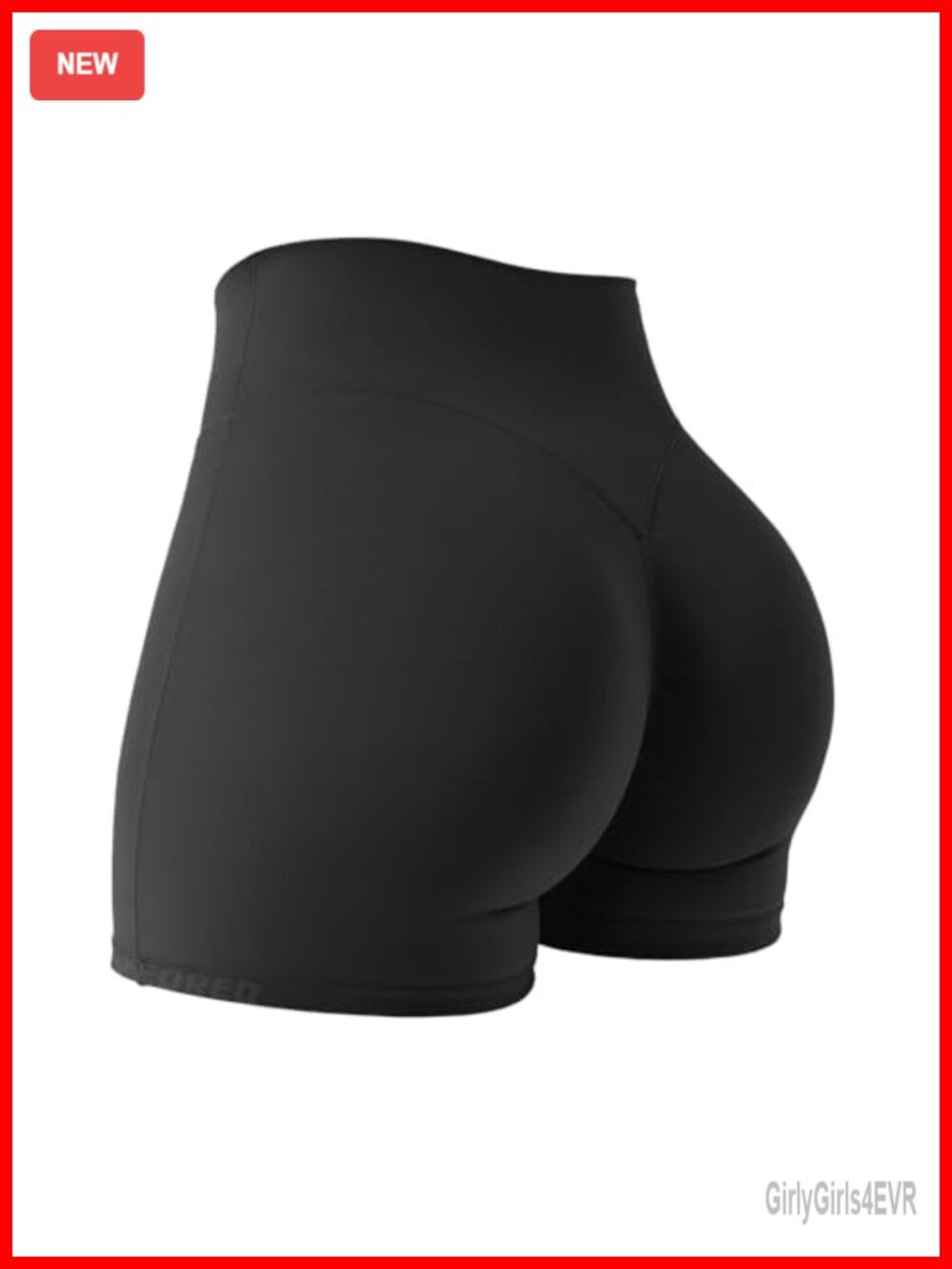 Women's High Waist Gym Shorts Buttery Soft Biker Shorts with Scrunch